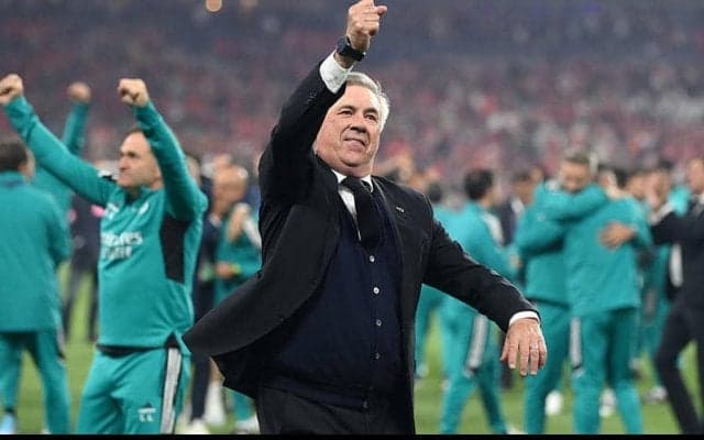 「信じられない」 アンチェロッティがCL制覇の喜びに浸る！　「優勝に値した」