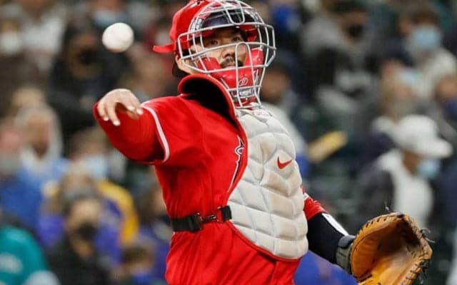 【MLB】投球が顔を“直撃”のエンゼルス捕手は無事　マドン監督「明日出場できる」