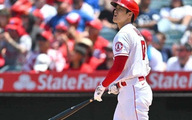 【MLB】大谷翔平、驚異の2打席連発で5月日曜は4発9打点　エ軍最悪5連敗で“不敗神話”止まる