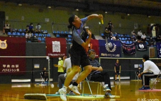 【バドミントン部女子】三嶋が惜しくも準々決勝敗退