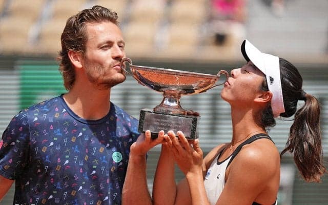 柴原瑛菜、混合ダブルスでグランドスラム初優勝「夢が叶いました」とスピーチ[全仏オープン]