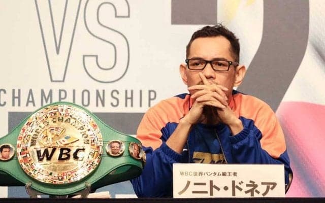 井上尚弥と目を合わさず、握手もなし　宿敵ドネアの真意が読めない「不敵な笑み」