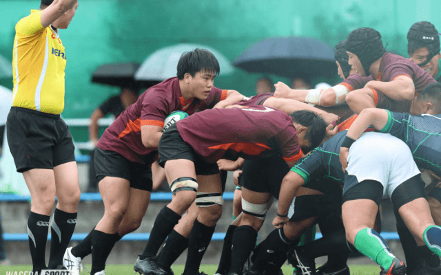 白鷗大に快勝も、スクラムに課題を残す
