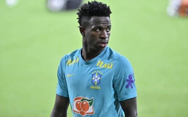 日本代表戦「スタメン出場予定」のブラジル代表FWヴィニシウスは今季絶好調でレアル｢2冠獲得｣に大貢献！久保建英について｢伸びしろのある選手｣と評価