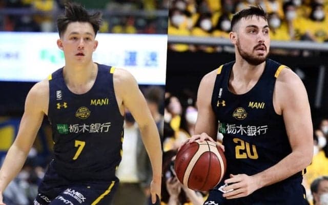 宇都宮ブレックスがテーブス海、チェイス・フィーラーとの契約満了を発表