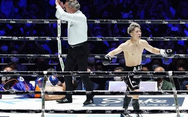 井上尚弥、衝撃2回TKOで日本人初3団体統一！　ドネアを264秒瞬殺、2年7か月ぶり再戦で完全決着