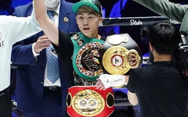 井上尚弥の背後に映っていた話題のリングガールも感激「なんて書けばいいんだろう」