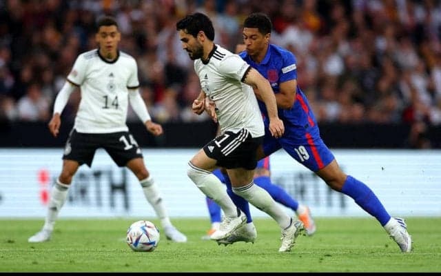 試合支配もイングランドとドローのドイツ…ギュンドアンは「同点を許してしまったのが残念」