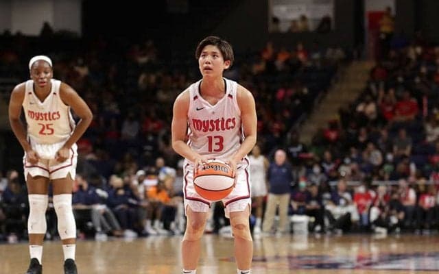 町田瑠唯、初のフリースローで2得点3アシスト…ミスティックスが3試合ぶりの白星