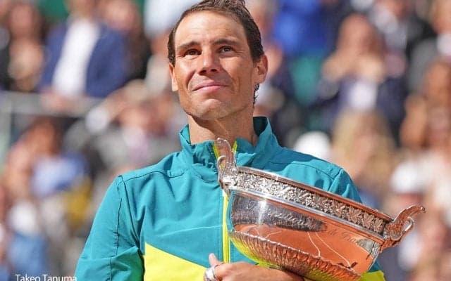 ナダル、出演動画でメンタルを語る。課しているのは「良い振る舞いをすること、そして努力すること、最後までやり抜くこと」