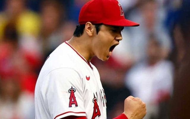 【MLB】大谷翔平の“今季最速”は「えげつない」　うなる剛球と雄叫び連発が「かっこよすぎ」