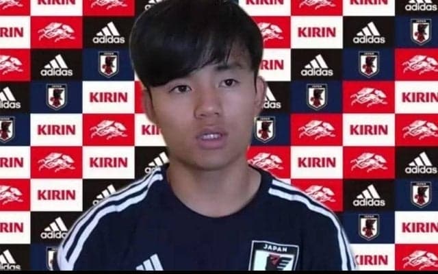 日本代表初ゴールの久保建英「気持ちが吹っ切れている分、いつもの正確性も出てくる」