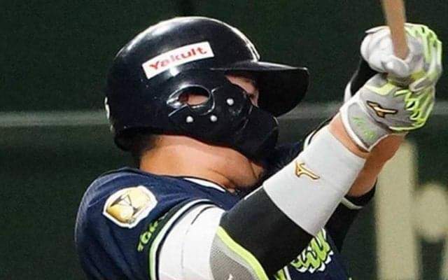 燕・村上宗隆、単独キングの18号2ラン　2試合連発で巨人・岡本和を抜く