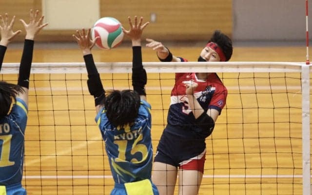 予選22連覇中の京都橘高が失セット0で準決勝へ【インターハイ2022京都府予選（女子）】