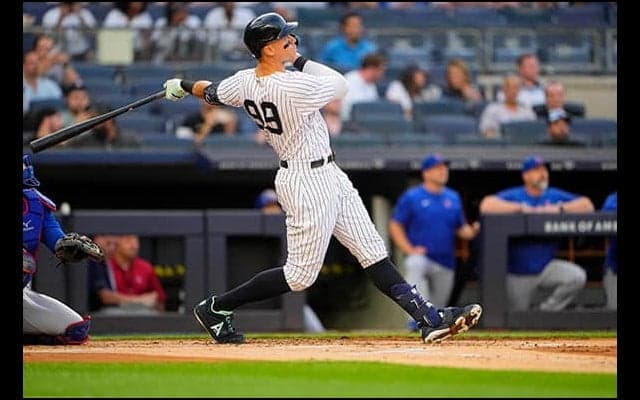 【MLB】ジャッジがトップ独走23＆24号　爆速186キロ弾に同僚唖然…1試合2発で66発ペース