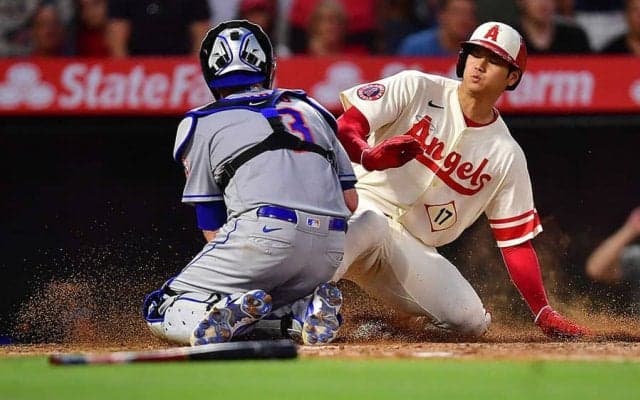 【MLB】大谷翔平、スタメン外も「問題ない」　前日捕手と交錯も…トレーナー「彼は大丈夫」
