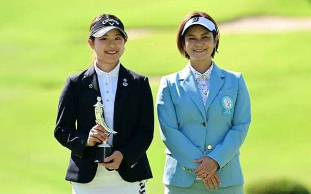 ゴルフ吉田優利に似てると話題　18歳の妹・鈴がベストアマ「お姉ちゃんがいるので…」