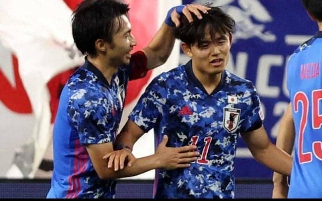 「僕はまだ落ち着いている」代表初ゴール直後の久保建英が“超クール”も堂安は不満？「もっと喜べよアイツ！」