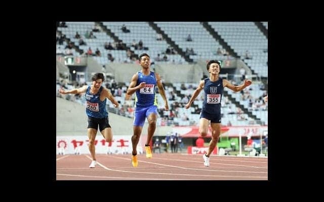 男子短距離の新戦力候補３人。世界選手権４×100ｍリレーの戦力となるか