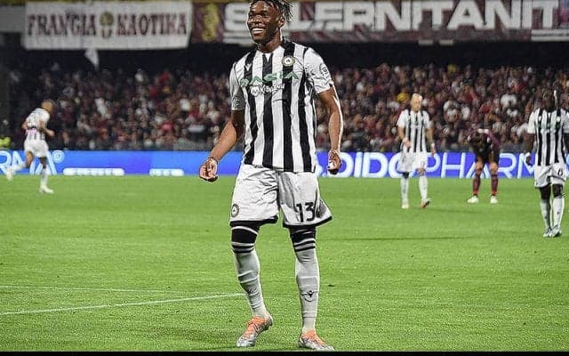 ウディネーゼの新鋭WBを巡って争奪戦！　インテルがレースをリードか？