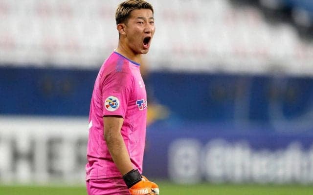 \"GK豪\"が豪GKをオマージュ、FC東京・波多野がPK対決で話題のダンスを披露「豪ストラリア」