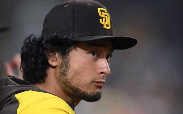 【MLB】ダルビッシュと「セットポジションまんま」　貴重な愛息の投球映像は「腕の振りすごい」