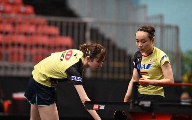 世界2位のみまひな まず初戦を快勝！国際ペアにストレート勝ち【WTTコンテンダーザグレブ】