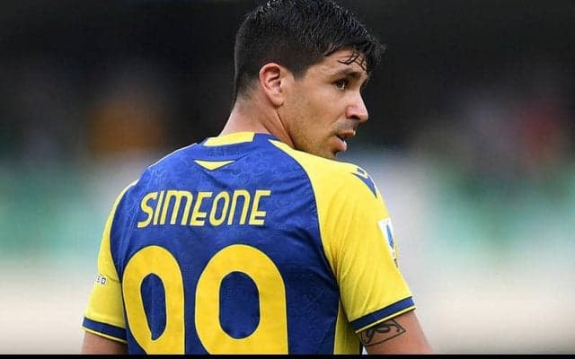 ヴェローナ、FWシメオネの買い取りオプション行使