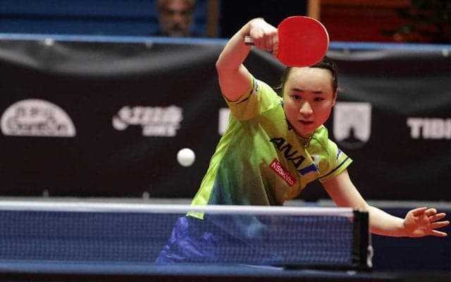 伊藤美誠 スウェーデン選手権3冠女王に完勝してベスト8進出！【卓球 WTTザグレブ】