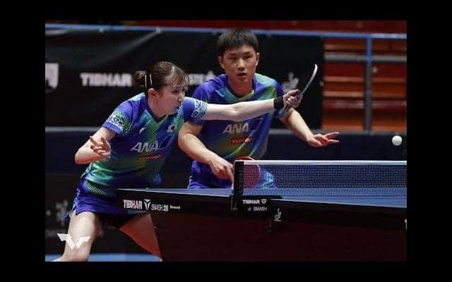 張本・早田 強打さく裂でオーストリアのエースペアを完封！ベスト4進出【卓球 WTTザグレブ】