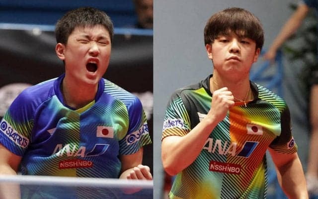 張本智和 一昨年の中国ジュニア王者を下す！宇田も世界卓球銅の韓国選手を撃破【卓球 WTTザグレブ】