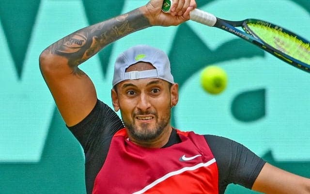 “エアK”など妙技を次々と披露、キリオスが圧巻のプレーで3大会連続準決勝進出 [テラ・ウォルトマン・オープン]