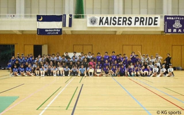 【バドミントン部】男女とも強さ見せ関関戦勝利！