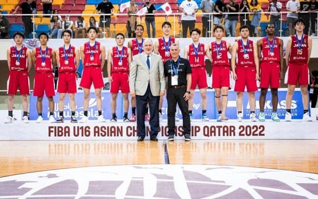 FIBA U16アジア選手権2022、日本は銀メダルフィニッシュ – 川島悠翔がMVP、石口 直もオールスターファイブ入り