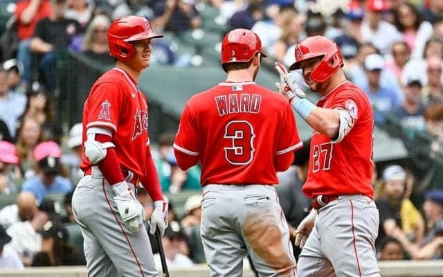 【MLB】トラウトに敵将お手上げ「バットに当てた球は全てHR」　5戦5発で3試合連続V弾