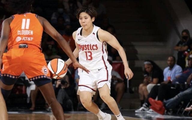 町田瑠唯が鋭いドライブからのレイアップを披露…ミスティックスはサン戦に白星