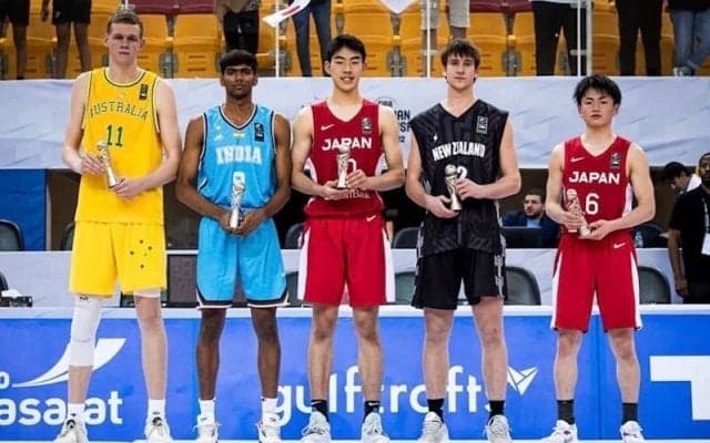 日本をけん引した川島悠翔がU16アジア選手権のMVPを受賞…平均26.6点で得点王に