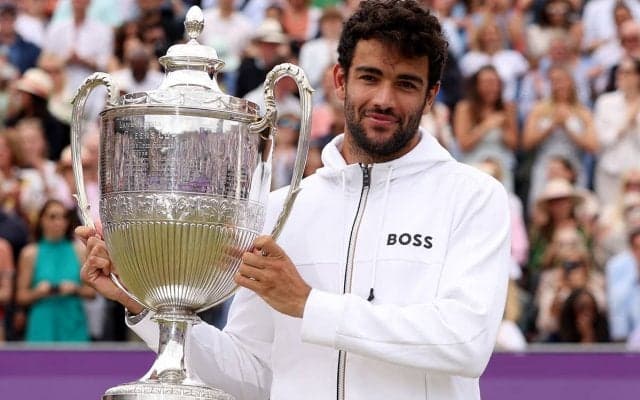 ベレッティーニがクィーンズ大会を2連覇! 復帰から2週連続のタイトル獲得でウィンブルドンに弾み[シンチ選手権]