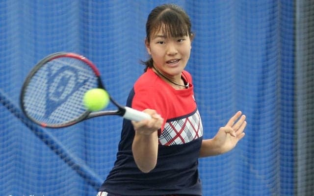石井さやか、ITF大会でプロ初の準優勝に、決勝は3時間14分と粘りの戦いを展開