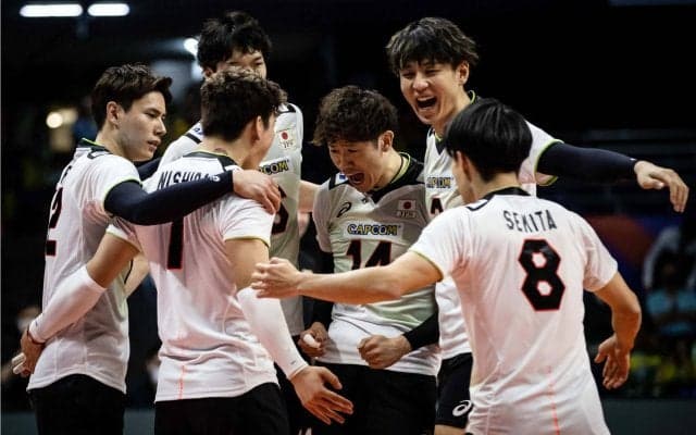 男子日本代表のここまでの成績　ネーションズリーグ2022順位表