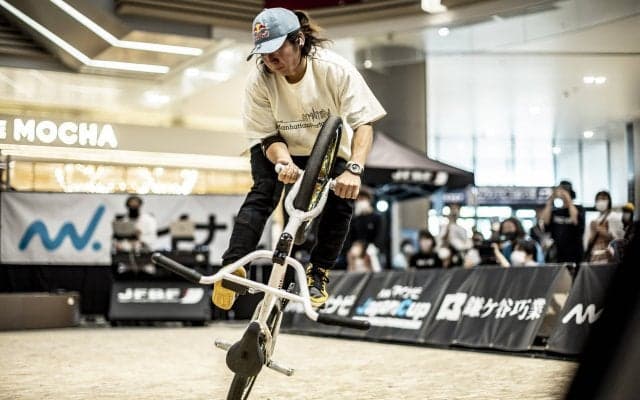 世界を獲った勢い止まらず。エリート男子は早川起生が大会3連覇「マイナビ Japan Cup」BMXフリースタイル・フラットランド 第1戦