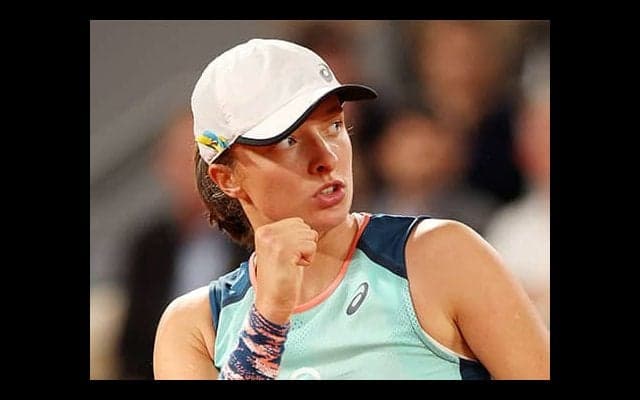  第1シードは女王シフィオンテク 