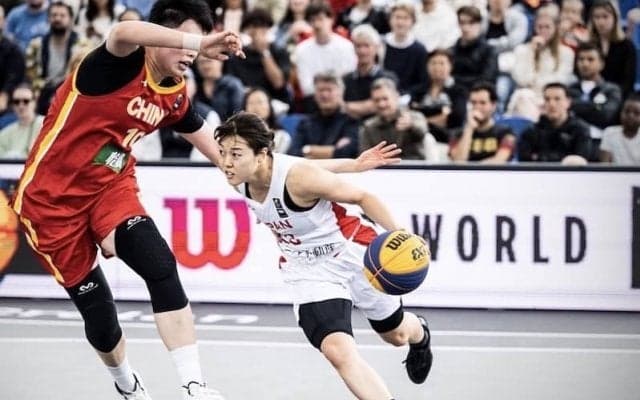 3x3ワールドカップが開幕…初戦を落とした女子日本代表が第2戦で中国に白星／3x3W杯