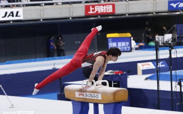 全日本種目別に藤尾・向中野が出場　落下が響き決勝進出とはならず