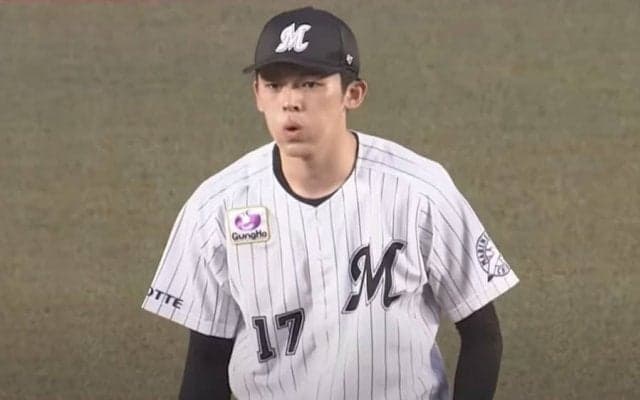 「朗希のふぅふぅ可愛すぎかよ」　マウンドで見せた20歳の“素”の仕草にファン悶絶