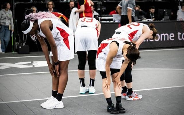3x3女子日本代表、W杯決勝トーナメント進出逃す