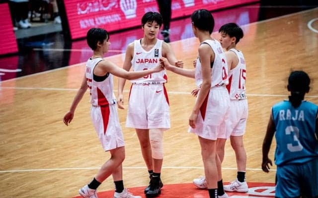 U16女子アジア選手権大会が開幕…日本はインドを相手に89点差圧勝
