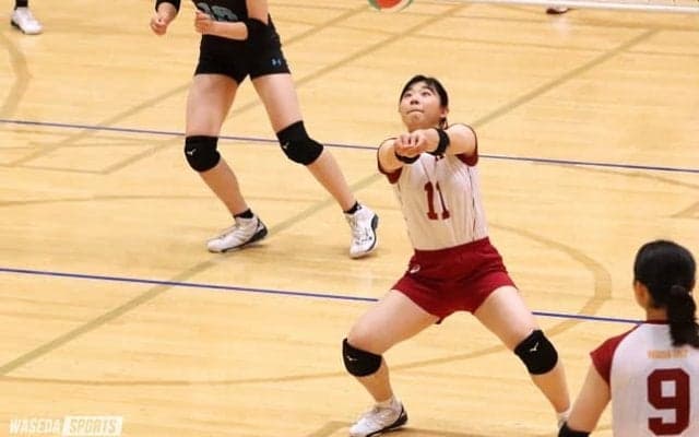 中大に快勝も、強豪・筑波大にストレート負け　実力差を実感し成長の夏へ