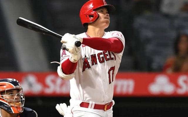 【MLB】大谷翔平、「3番DH」スタメン出場　“天敵右腕”から今季16号を放てるか