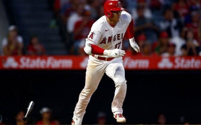 【MLB】大谷翔平に「ボールが破壊された」　一瞬で外野まで飛んだ“痛烈打”に解説もびっくり